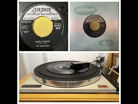 The Coasters: Charlie Brown, 1958 (London 45-HLE 8819) Rock & Roll, Rhythm & Blues 45rpm vinyl 7inch