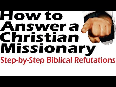 ANSWERING CHRISTIAN MISSIONARIES like One for Israel: Step-by-step Biblical Refutations - Rab Skobac