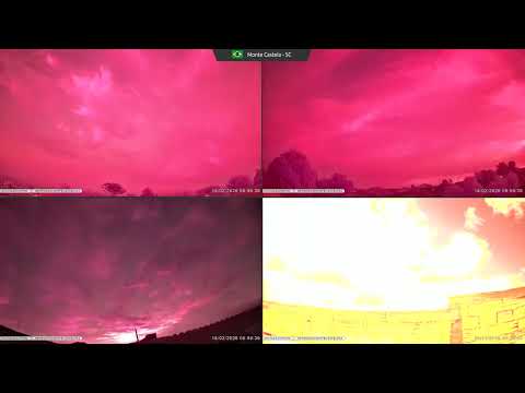 Timelapse do céu - Uma semana em alguns instantes em Santa Catarina - Monte Castelo - 23/02/2026