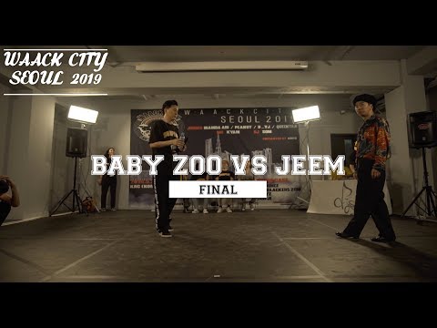 JEEM VS BABY ZOO(W)_FINAL_2019 WAACK CITY SEOUL