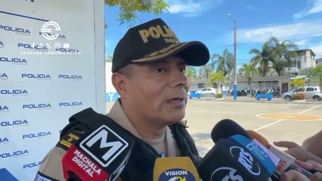 Policía desarticula banda de Los Choneros en El Oro: aprehenden a dos extorsionadores con antecedentes y un menor