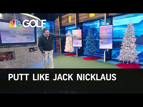 How To Putt Like Jack Nicklaus | Golf Channel