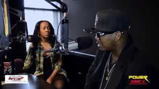 Ne-Yo Drops in the Power 107.5 & Magic 106.3 Studios