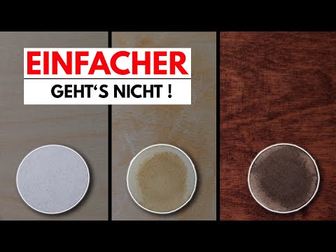 Ölen oder beizen so einfach und sauber wie noch nie