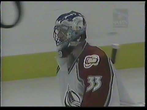 1996 Stanley Cup Playoffs - Chicago Blackhawks @ Colorado Avalanche Game 1 - Roenick OT winner