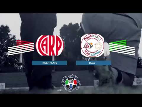LEGACALCIO8 STAGIONE 21/22 SERIE B: RIVER PLATE - DOPOLAVORO ATAC COTRAL