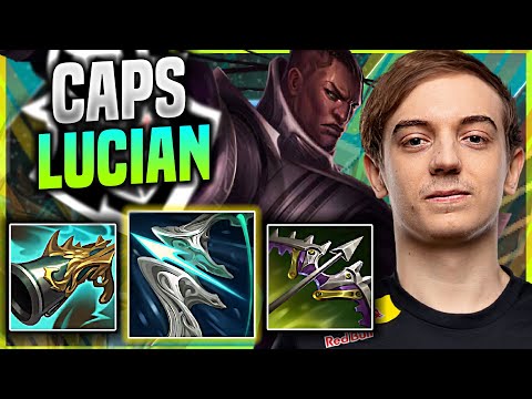 CAPS IS READY TO PLAY LUCIAN! - G2 Caps Plays Lucian MID vs Neeko! | Challenger TV