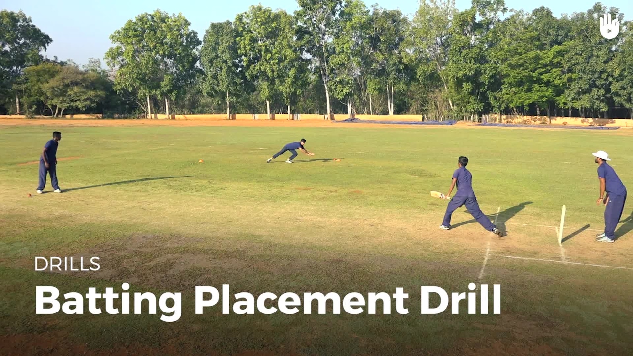 Batting Placement Drill How to Play Cricket Sikana