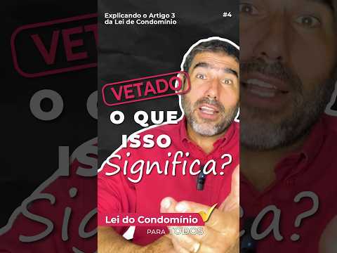 Vídeo: Vetar: significado e uso em leis e decisões
