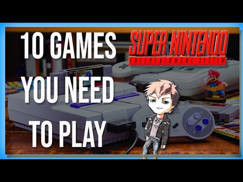 10 Games On The Super Nintendo [SNES] You Need To Play - The Collector