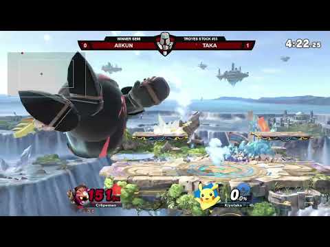 Troyes Stock #55 Winners Semi - Aiikun (Meta Knight) Vs. Taka (Pikachu)
