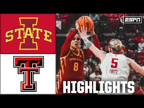 Iowa State Cyclones vs. Texas Tech Lady Raiders | Full Game Highlights | ESPN College Basketball