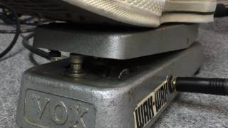 Video thumbnail for VOX GRAY WAHWAH 【SOLD】#vintagepedals #vox by 楽器好きにはたまらない! フーチーズ 渋谷店 / Guitar Shop Hoochie's