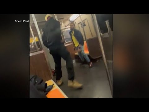 NYC subway passenger stabbed, shot after confrontation with couple: VIDEO