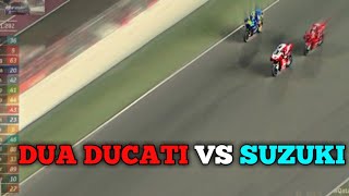 Download lagu detik detik jelang garis finish dua ducati vs suzuki: motogp qatar 2021 mp3