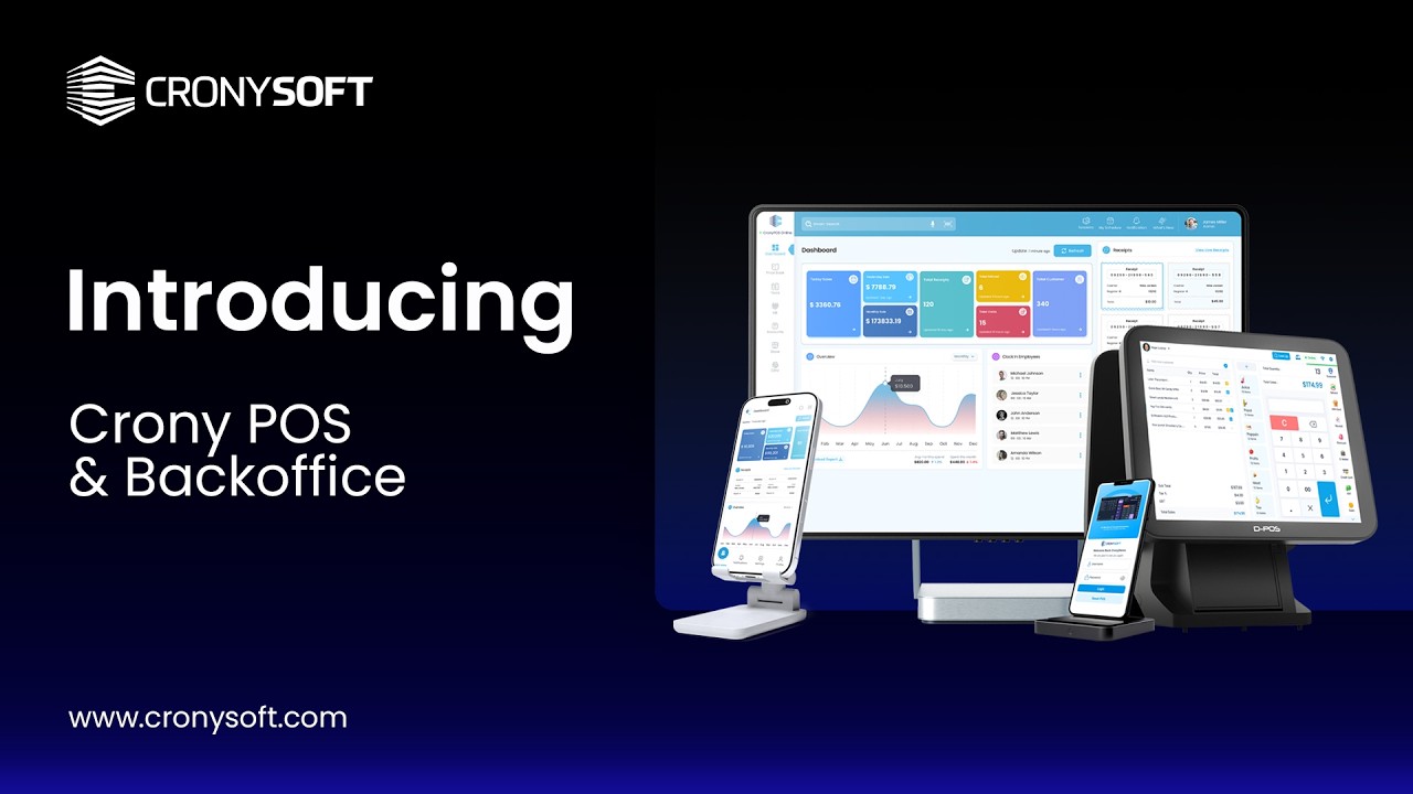 Introducing Crony POS and Backoffice