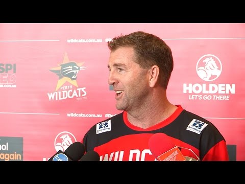 Perth Wildcats - Trevor Gleeson press conference - 29 August 2016