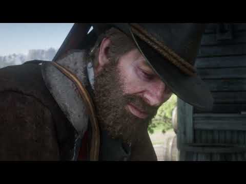 HIGH HONOR Arthur Saying Goodbye To Reverend - RDR2