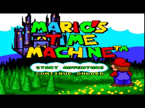 Mario's Time Machine Super Nintendo