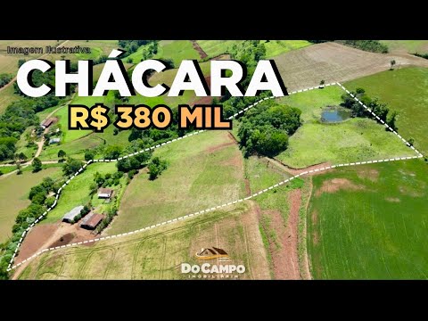 CHÁCARA À VENDA EM SANTA CATARINA CASA FRUTAS ÁGUA R$380MIL