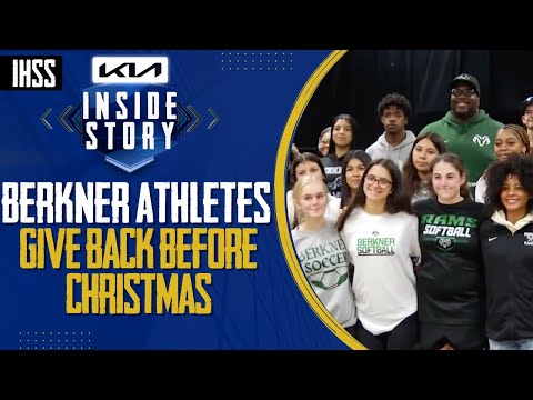 Berkner Athletes Spread Joy at Big Springs with Holiday Gifts