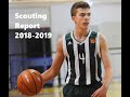 Emmanouil Dimou - Scouting Report 2018-2019