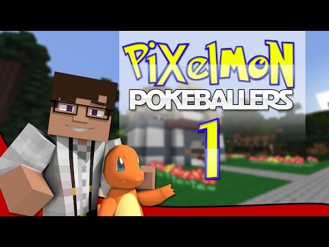 PokeBallers Pixelmon! || KANTO REGION - EP1  || Minecraft Pixelmon 3.2 Mod!