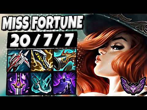 Miss Fortune vs Lucian [ ADC ] Lol Korea Master Patch 14.7 ✅