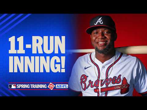 FULL 11-RUN INNING for the Atlanta Braves! (Ft. Ronald Acuña Jr. grand slam 💥)
