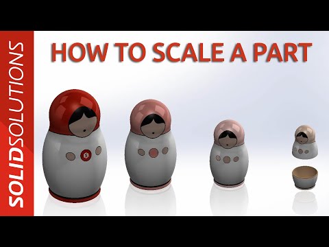 How to Scale a Part in SOLIDWORKS | Beginner SOLIDWORKS Tutorial