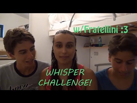 LE CONDOTTE A SESSO! Whisper Challenge #3 w/ TecnoBroz (Fratellini♥)