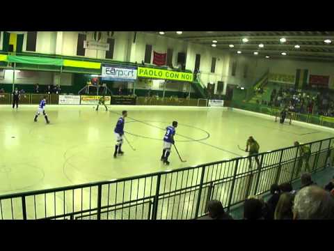 Amatori Vercelli - Roller Effenbert Hockey Novara 3-7  (28 gennaio 2012) Full Game!