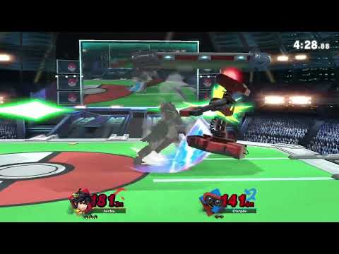 Warehouse War 4 - Sam (Dark Pit) vs. KornDog | SmokedSam (R.O.B.)