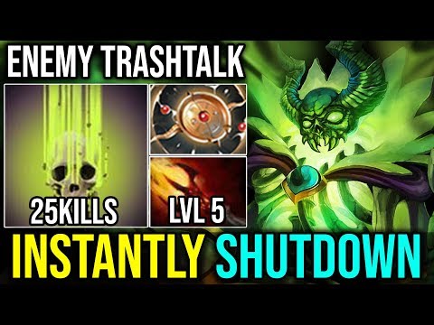 Level 5 Dagon + Life Drain = RIP [Pugna] INSTANTLY SHUTDOWN 25Kills By Moo | Dota 2 Highlights