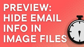 Mac tutorial: How to hide an email address on an image file or screenshot using Mac Preview #macos