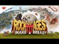 Gameplay video of Rock of Ages 3: Make & Break  Nintendo
