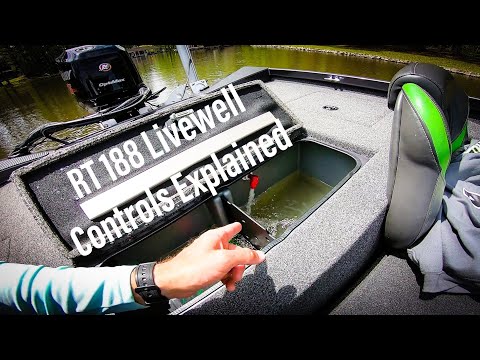 Ranger RT188 Livewell Controls EXPLAINED (Pump In/Pump Out/Recirc) || Aluminum Bass Boat Livewell