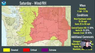 WA & North ID Fire Weather Briefing - July, 30, 2026