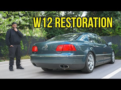 Restoring my Abandoned VW Phaeton W12 | Part 2