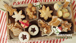 크리스마스🎁 쿠키 박스 만들기 : Christmas Cookie Box For The Holidays Recipe | Cooking tree