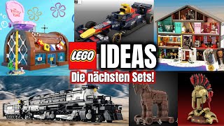 Mega Entwürfe: Welche dieser 49 LEGO Ideas Sets werden umgesetzt?! | 2. Reviewphase 2023