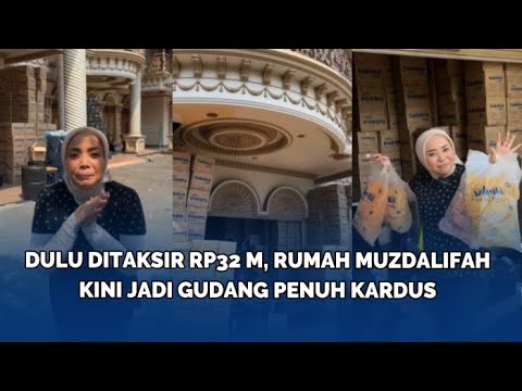 Dulu Ditaksir Rp32 M, Rumah Muzdalifah Kini Jadi Gudang Penuh Kardus