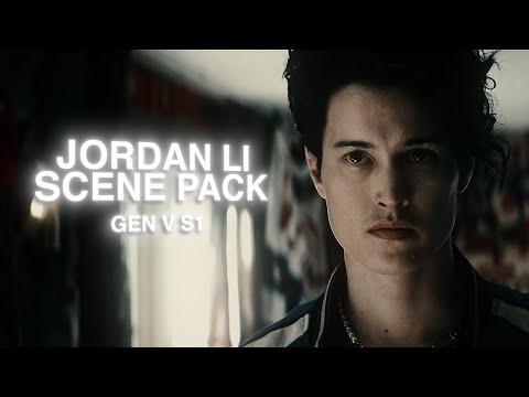 jordan li scene pack | gen v season 1