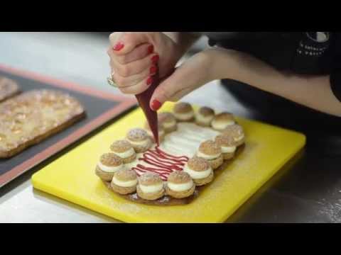 BOLO DE SANTA HONRA da chef Tetyana Verbytska, Academia Internacional de Culinária de Kiev