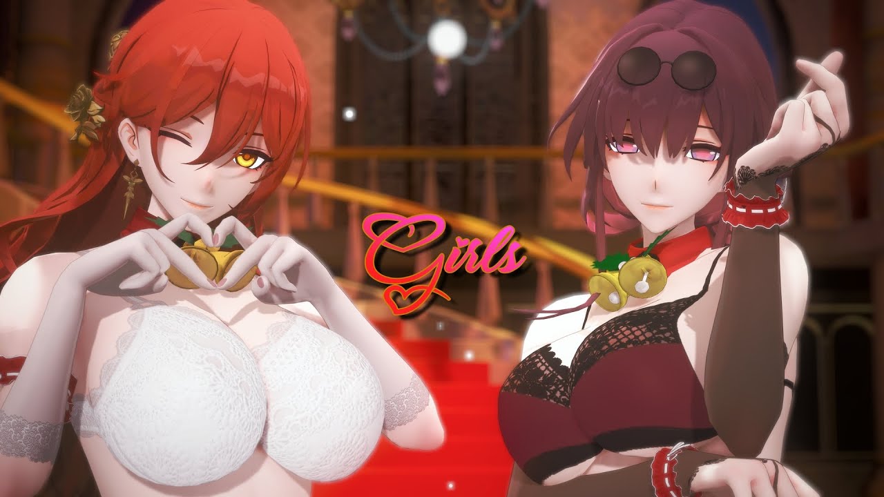 【崩壊：スターレイル/Honkai: Star Rail MMD】姫子・カフカでGirls【Himeko, Kafka】【カメラ配布/Camera DL】