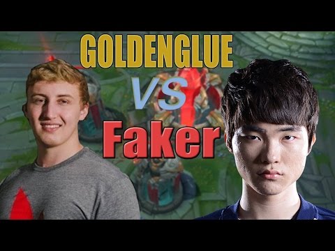 Faker vs Goldenglue (NA SoloQ)