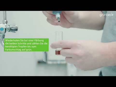 Grünbeck Wasserhärte messen & einstellen (Weichwasser)