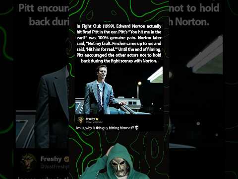 Fight club (1999) started some real fights on the filming set