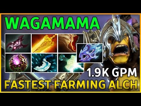 Wagamama - 7548 MMR Mid Alchemist - 1.9K GPM! | Dota 2 VOD Full Game Pro Guide Gameplay
