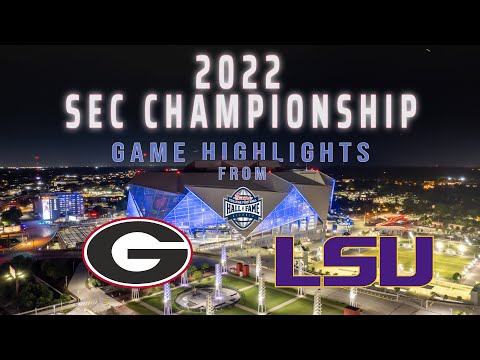 2022 SEC Championship #1 Georgia vs #16 LSU Game Highlights